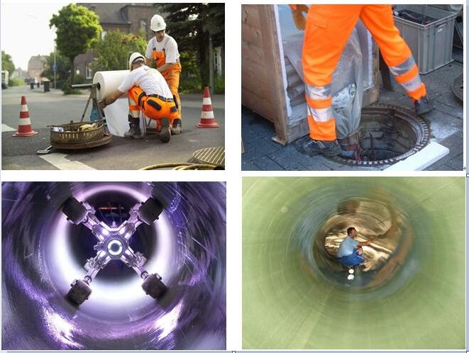 滨湖管道光固化修复